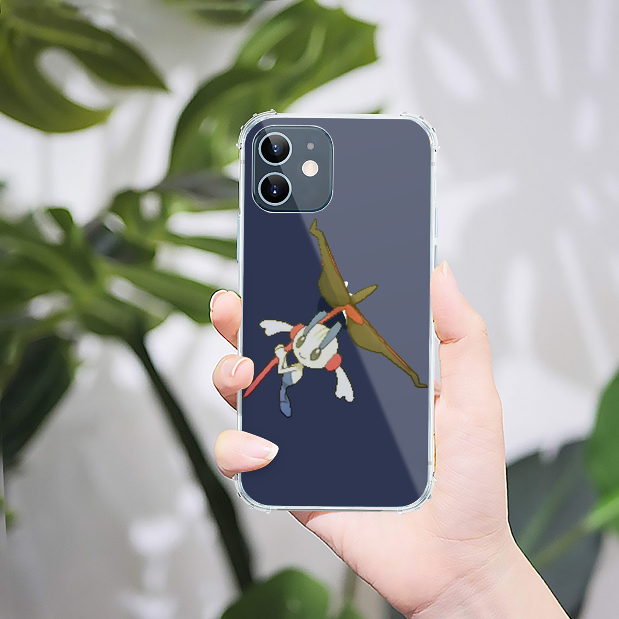 （画像用） ポケットモンスター Pokémon 【iPhone 12シリーズ対応】透明スマホケース（クリアソフトケース）
